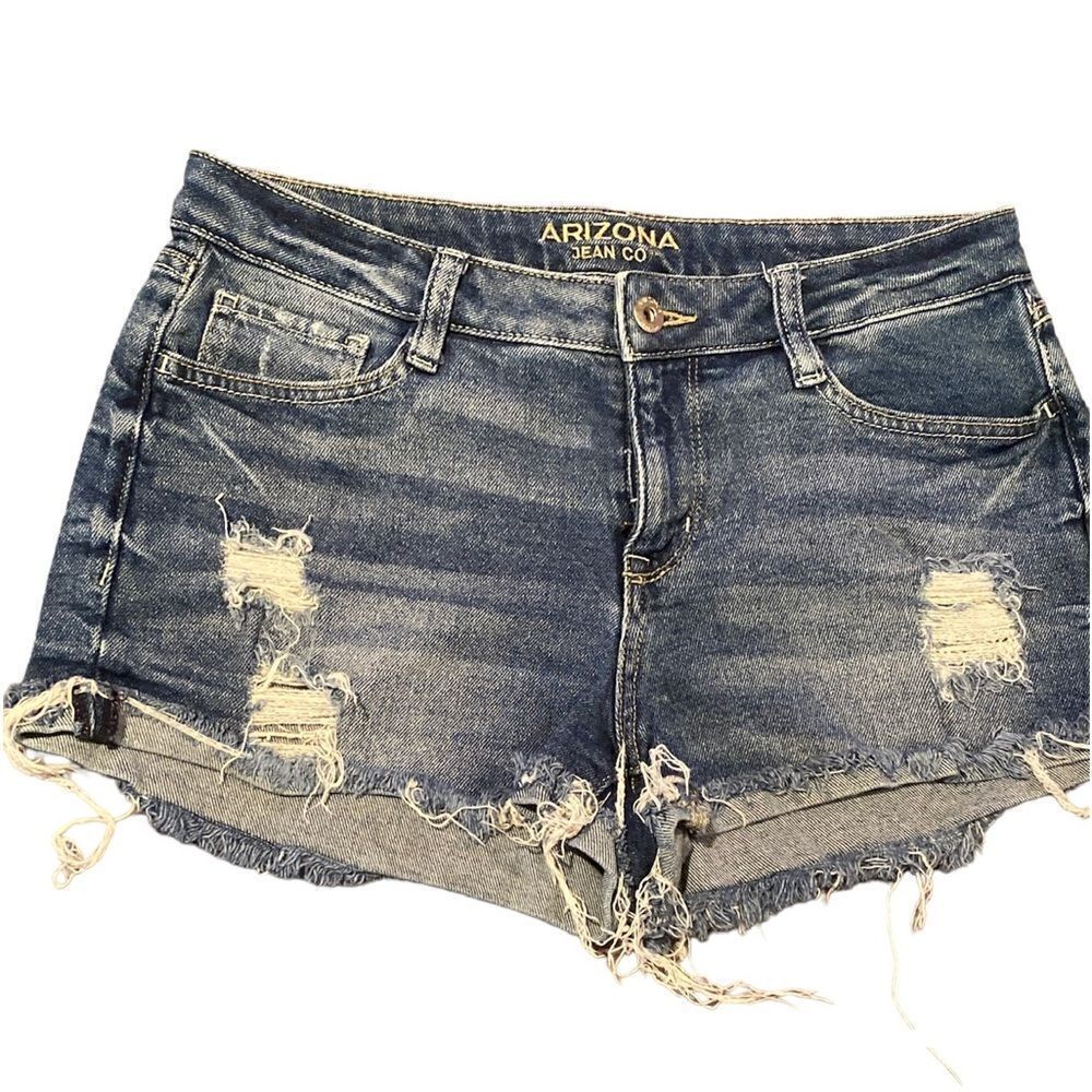 Arizona Denim Shorts Size 9 Cut Off Junior